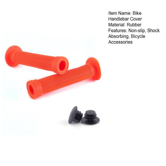 1 Pair Bicycle Handlebar Grip Non-slip Rubber Universal MTB Road Mountain Bike Handle Grip Cover Replacement Bicycle Accessories