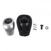 Dust-Proof Design 6 Speed Manual Knob ABS Gear Knob Leather Gear Knob
