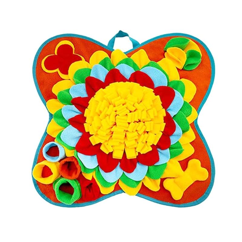 Коврик для нюхательного лакомства для собак, коврик для обнюхивания игрушек для домашних животных, коврик для лизания, коврик для дрессировки щенков, принадлежности для кормления домашних собак