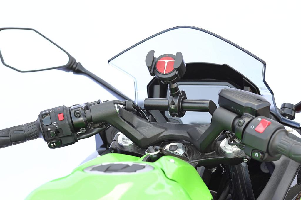 Детали для велосипеда Kijima Stay Handle Mount Bar Steel Ninja 650 Black ('17-) 22,2мм 204-0644
