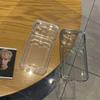 Ударопрочный Чехол-Карман с Отсеком для Карт Для iPhone 17 13 12 11 Pro Max 17 Air Прозрачные Чехлы Для iPhone 16 15 14 Plus Обложка