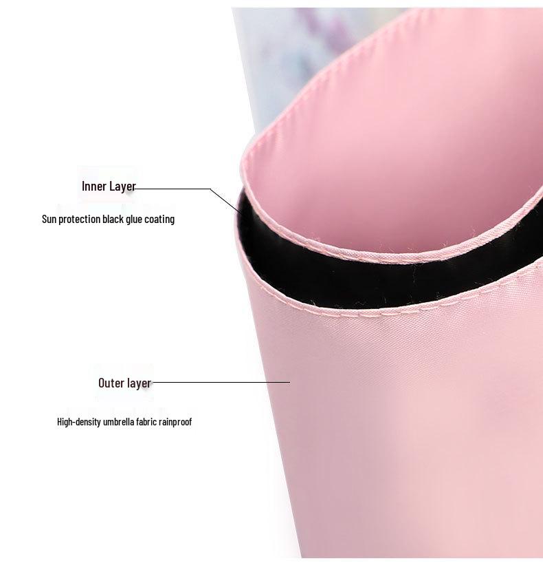 Трехслойный двуслойный зонт в китайском стиле премиум-класса - Солнцезащитный, Солнцезащитный, Защита от дождя и солнца, Защита от УФ-лучей