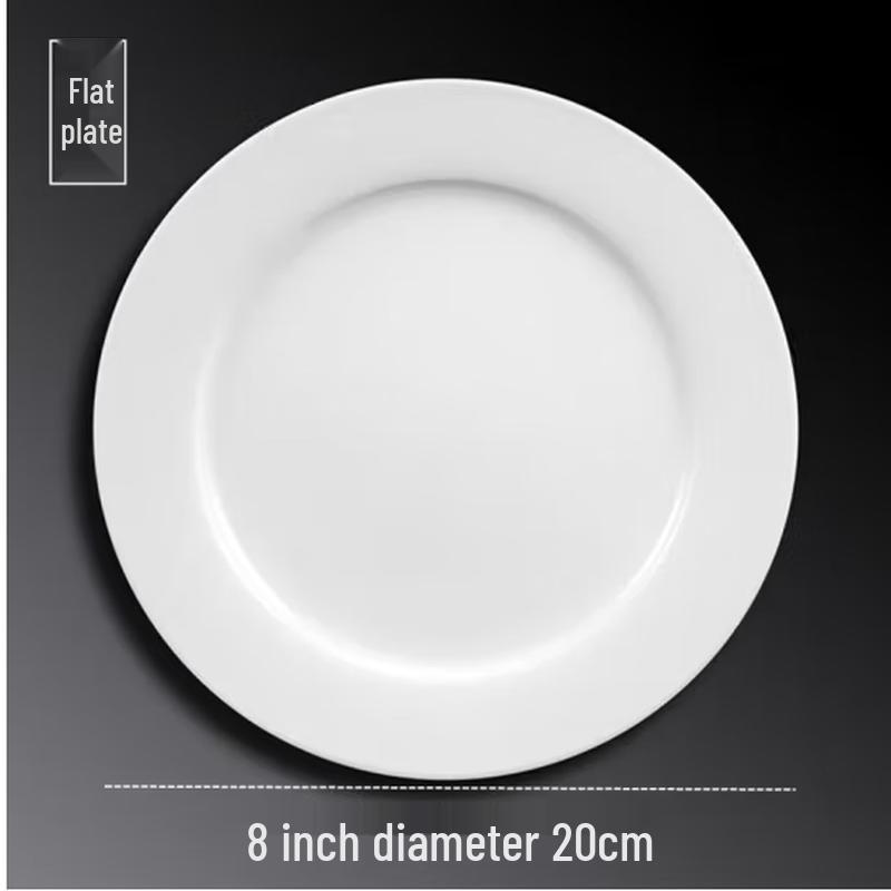 SIFAR Ceramic Steak & Dinner Plate Set