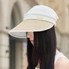 Grass Eaves Outdoor Sun Hat Uv Protection Empty Top Sun Hat Outdoor Sun Protection Breathable Bucket Hat