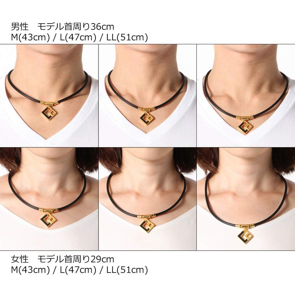 Colantotte TAO Ожерелье AURA Премиум Набор с Полотенцем для рук Золото, Большой, ABAPH52L, Оригинал, 3 предмета