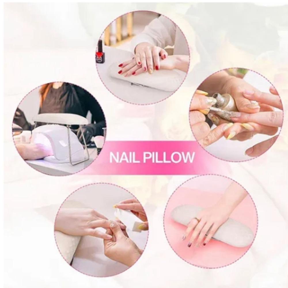Non-Slip Cushion Manicure Pillow Foldable Holder Nail Art Accessories For Nail Salon