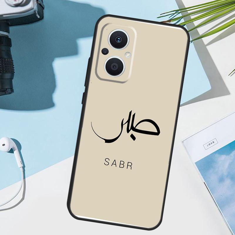 Чехол-обложка Sabr Patience для OPPO Reno 14F 13F 12F 11F 8T 7 8 Lite 10 11 12 13 14 Чехол для OPPO Find X9 X8 X5 X6 Pro