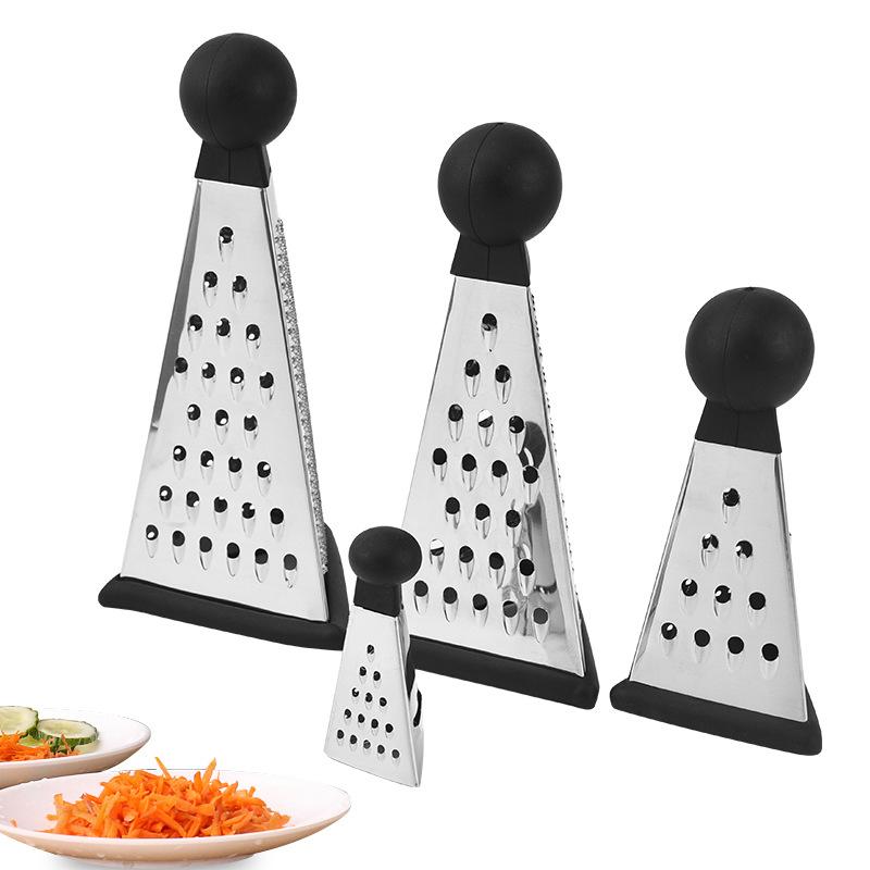 Многофункциональная серебристая кухонная терка для фруктов, овощей, чеснока, картофеля, моркови, слайсер, нож, измельчитель, кухонный инструмент