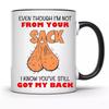 Керамическая кружка для кофе SACK чашка для чая ПАПА