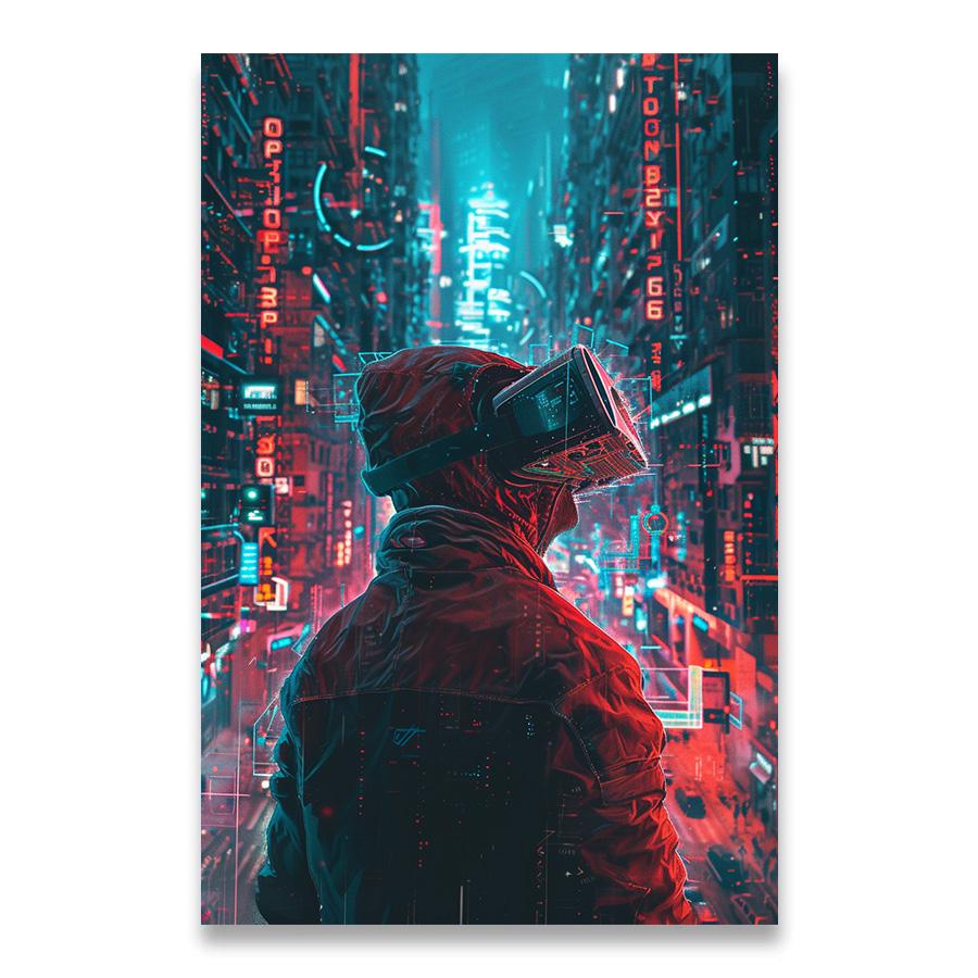 Настенный декоративный постер 1 шт. Хакеры Декоративные картины Информационные базы данных Печать на холсте Декор для комнаты Украшения для дома