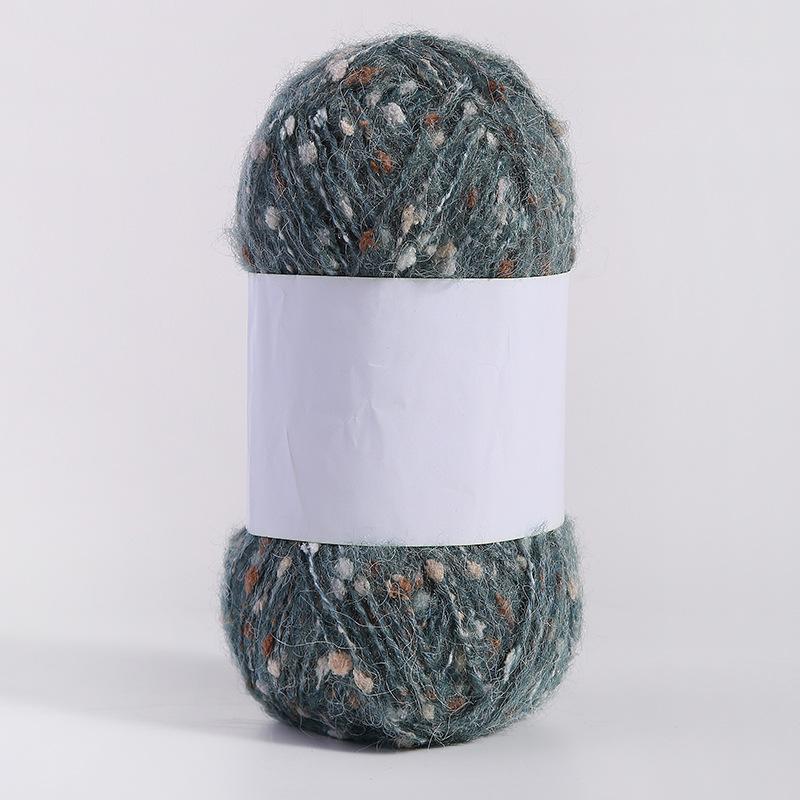 Цветная мохеровая пряжа ручной работы для самостоятельного изготовления шарфов, шапок, сумок и кукол