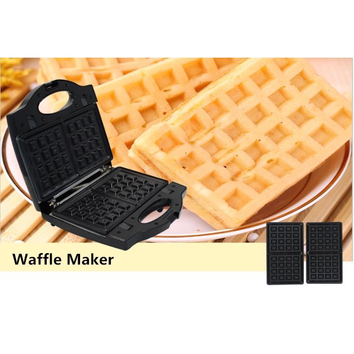 220 В 750 Вт электрическая сэндвичница железная вафельница машина пузырьковая печь для яиц и тортов автоматическая вафельница для завтрака
