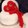 Creative Long Arms Love Heart Shape Pillow Cute Stuffed Red Black White Heart Pillow Soft Plush Toys Lover Friends Festival Gift