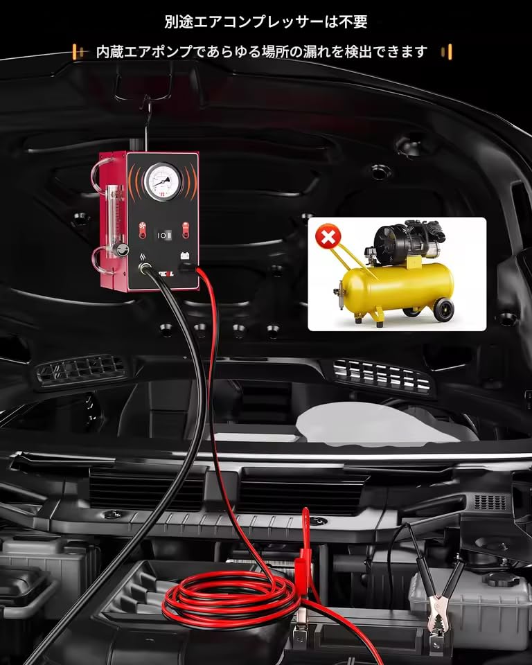 Zmart ANCEL S300 Автомобильный Детектор Утечки Дыма Генератор Дыма для Трубок EVAP Устройство Анализа Утечек Трубок Тестер Диагностический Инструмент Системы EVAP Детектор Утечки Дыма Ca