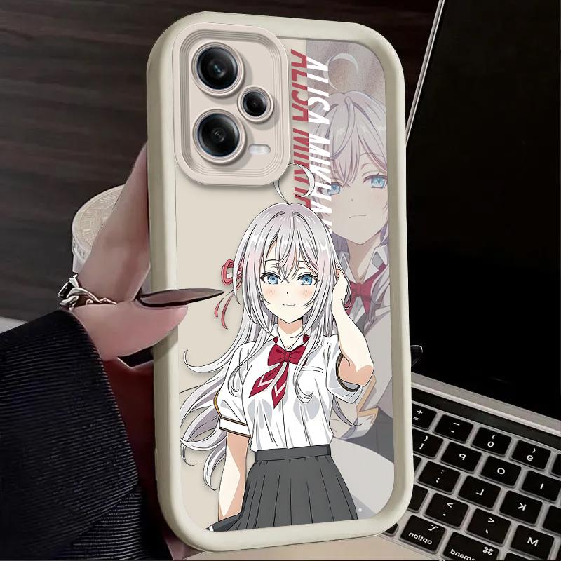 Аниме Кавайи Аля ЮКИ СУО Чехол для телефона для iPhone 17 16e 16 15 14 13 12 11 Air Pro Max Mini XR XS X 7 8 6 6s Plus Мягкий ТПУ