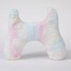 Pet Pillow Super Soft Tie-dye Plush Little Devil Shape Cat Pillow Pet Lying Mat Dog Pillow U-Shaped Pillow Pet Products