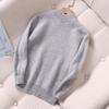 Kids Sweater 100% Merino Wool Turtleneck Children Winter Thick Wool Knitted Pullover Soft Warm Autumn Jumper Knit Tops Long Sleeve