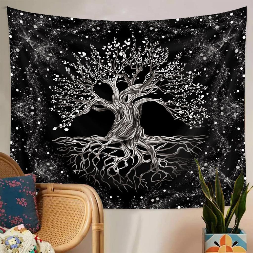 Домашний декор Мандала Таро Оракул Колдовство Бохо Солнце Луна Древо жизни гобелен Алтарь Скатерть Настенный тапиз