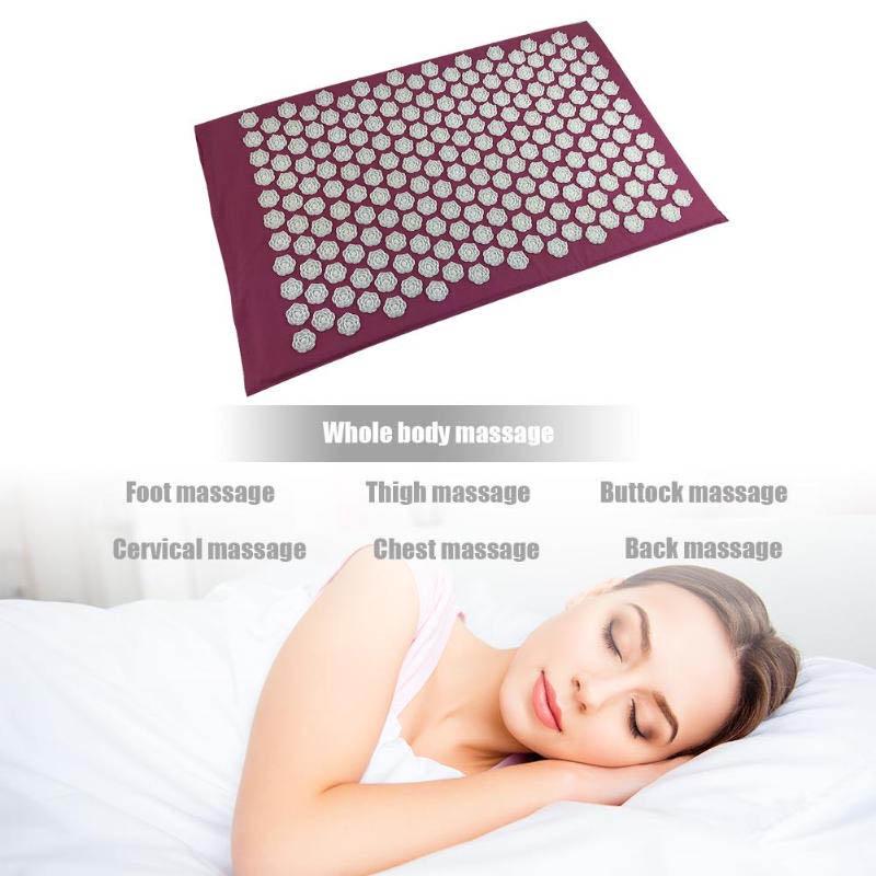 Body Foot Massage Cushion Acupressure Mat Acupuncture Pillow Pain Relief Release Stress