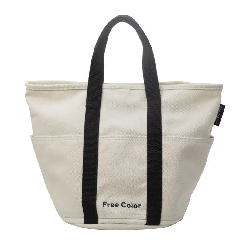 Холщовая сумка, портативная сумка через плечо большой емкости, женская большая сумка