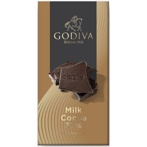 GODIVA Godiva Tablet Milk Cocoa 37% 50gThe Gentle, Mild Sweetness of Milk Chocolate Fills the Mouth The Gentle, Mild Sweetness of Milk Chocolate Fills