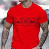 Men Clothing Autism Awareness Casual Fashion Fashion Streetwear Autism Aware Support Tees Harajuku Y2k Graphic Tops Male T-Shirt