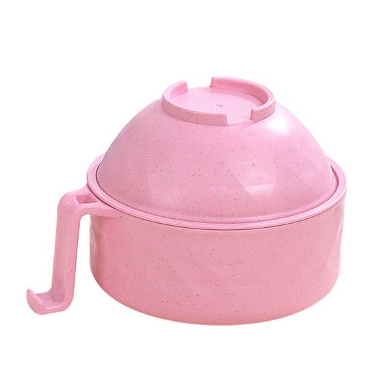 Набор мисок для приготовления лапши рамэн с ручками, ложка, быстрая варка рамэн для студенческого общежития