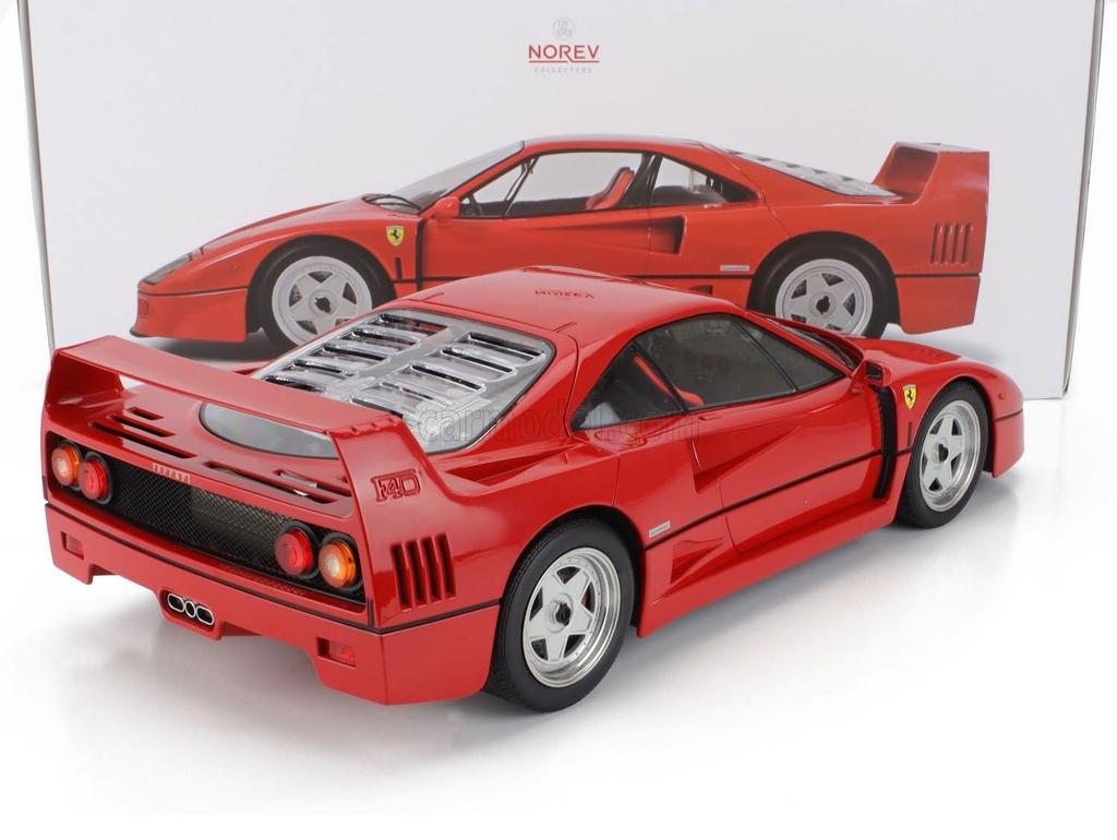 Norev Ferrari F40 1987 Красный NOREV Нет литой мини-автомобиль 1/12 открывается/закрывается [предмет]