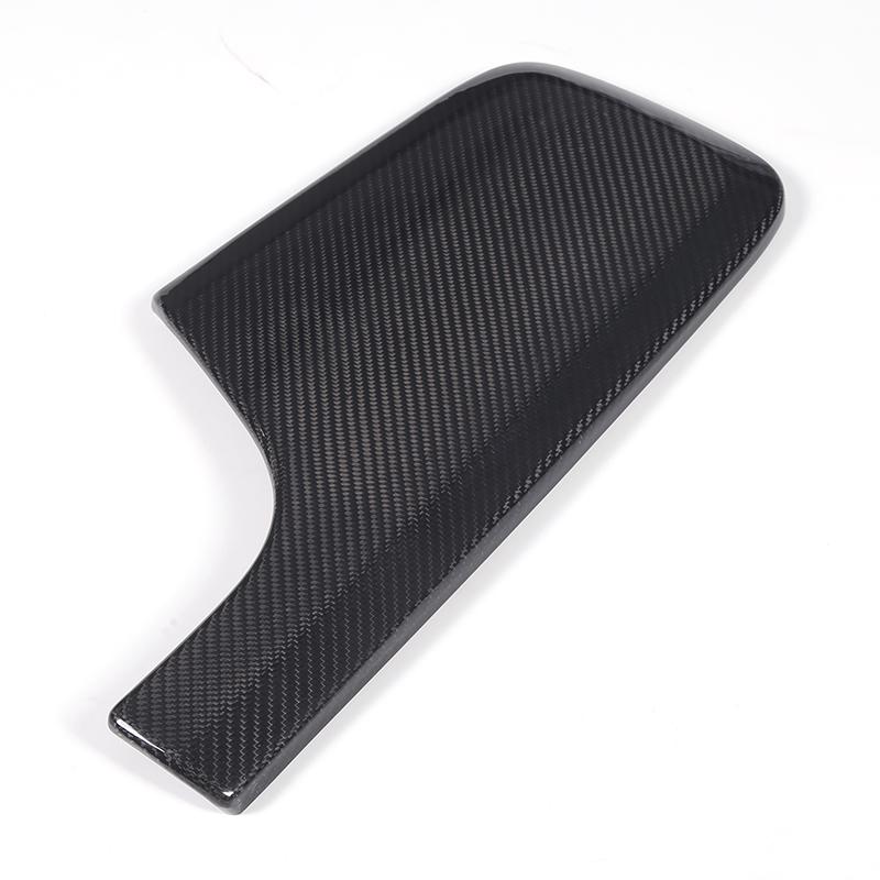 Real carbon fiber For Porsche Taycan 2019-2025 Car Center Console Armrest Box Protective Cover decorative Interior Accessories