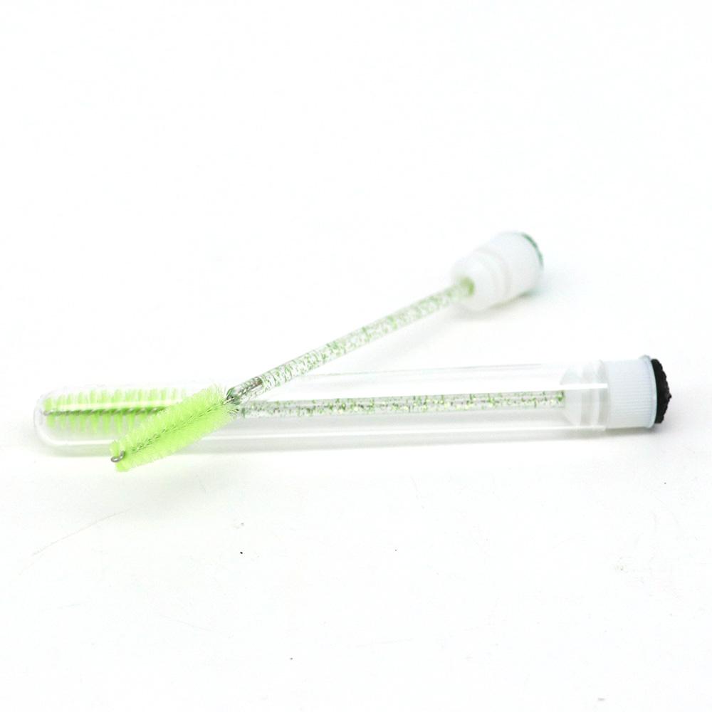 New Style Eyelash Extension Cleaning Brush Disposable Eyelash Brush Holder Eye Lash Brushes Mascara Wands Tubes