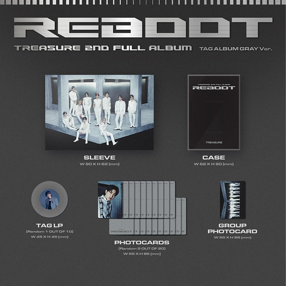 TREASURE 2-й полный альбом [REBOOT] TAG Album