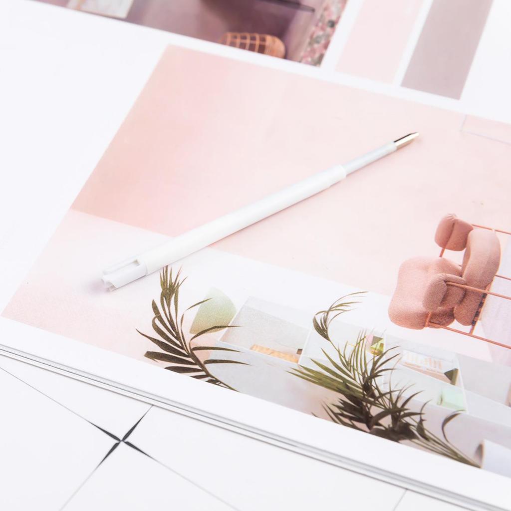 100 шт. сменных стержней для ручек с черными/синими чернилами, сменный стержень для шариковой ручки с наконечником 1,0 мм, гладкий для письма, быстросохнущий