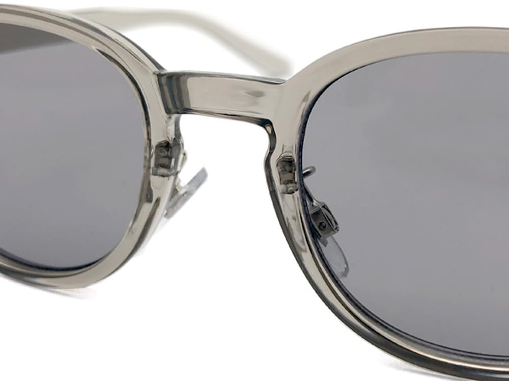 BOSLLINGTON SUNGLASS for JAPANESE Gray x Light [SPEED ADDICT] (Clear Smoke)
