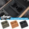 Для Defender 90 110 Автомобильный Органайзер -2024 Консоль Беспроводная Зарядка Противоскользящие Коврики Подкладка Силиконовая Подставка под Стакан Воды Подставка