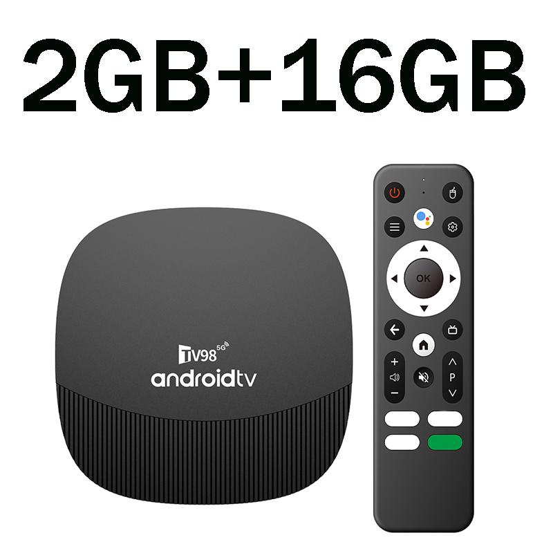 TV98 ATV Max Plus TV Box 8K 4K Android 14 Set Top Box 4G 5G 8GB 128GB Voice Remote WiFi Media Player Ultra Smart TV Box IPTV