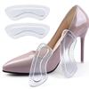 GEL High Heels Soft, Anti Wear, Anti Drop Invisible Heel Sticker Particle Massage, Self Adhesive Size Adjustment Half Size Pad