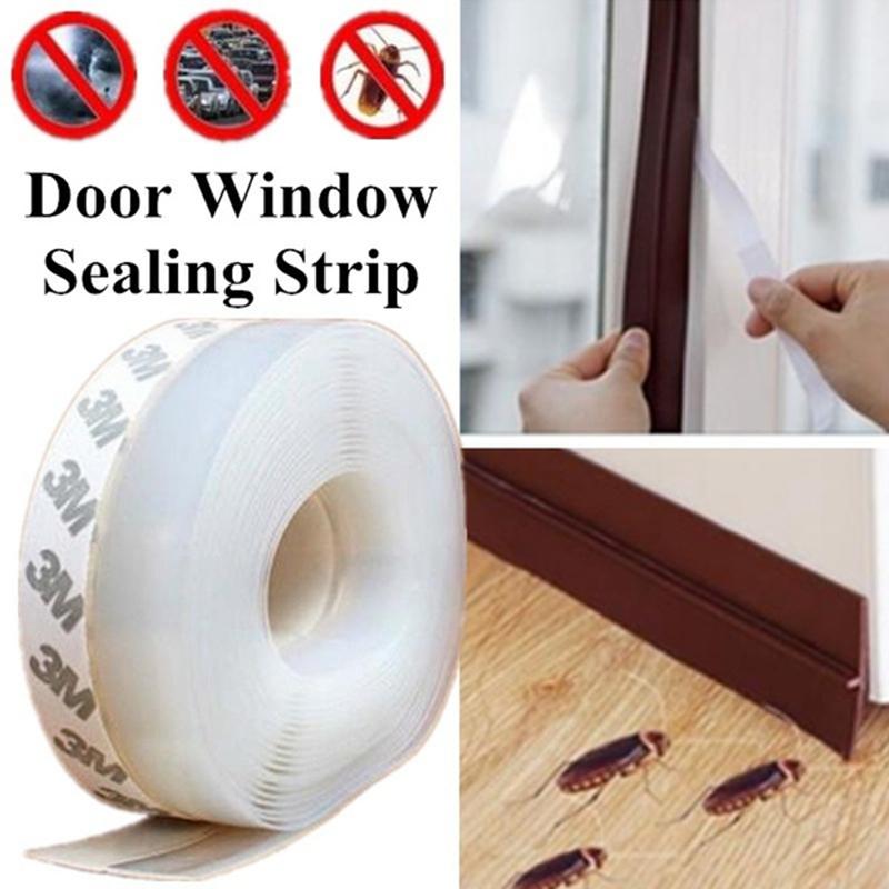 3/5 м уплотнительная лента для нижней части двери, атмосферостойкая оконная резиновая уплотнительная лента, ветрозащитная пылезащитная самоклеящаяся уплотнительная лента для дверного стекла