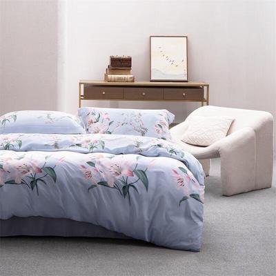 Постельное белье из 100% хлопка Mercury Spring Lily и комплект одеяла из соевого волокна