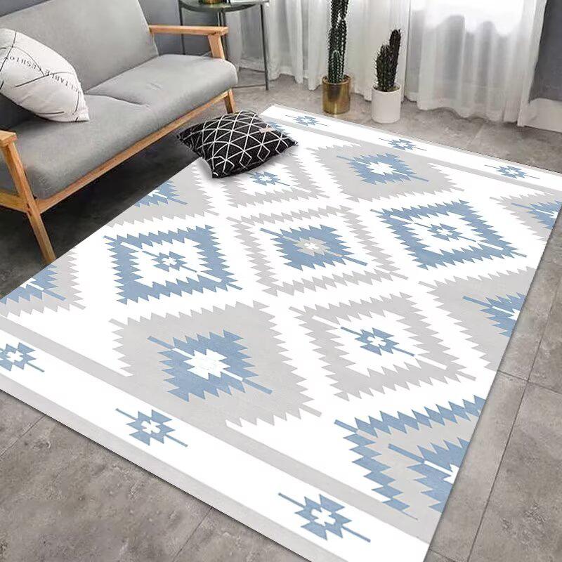 Morocco Style Decoration Home Carpet Living Room Big Size Soft Non-slip Mat for Kids Senior Gaming Room Decorative Rug Washable