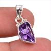 Подвеска из натурального розового аметиста из стерлингового серебра 925 пробы 1 дюйм a4u81