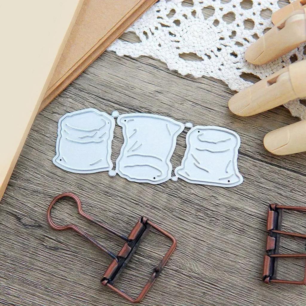 Мешок для муки Металлические штампы Вырубные штампы из углеродистой стали Трафареты для тиснения Формы для поздравительных открыток Украшения для скрапбукинга