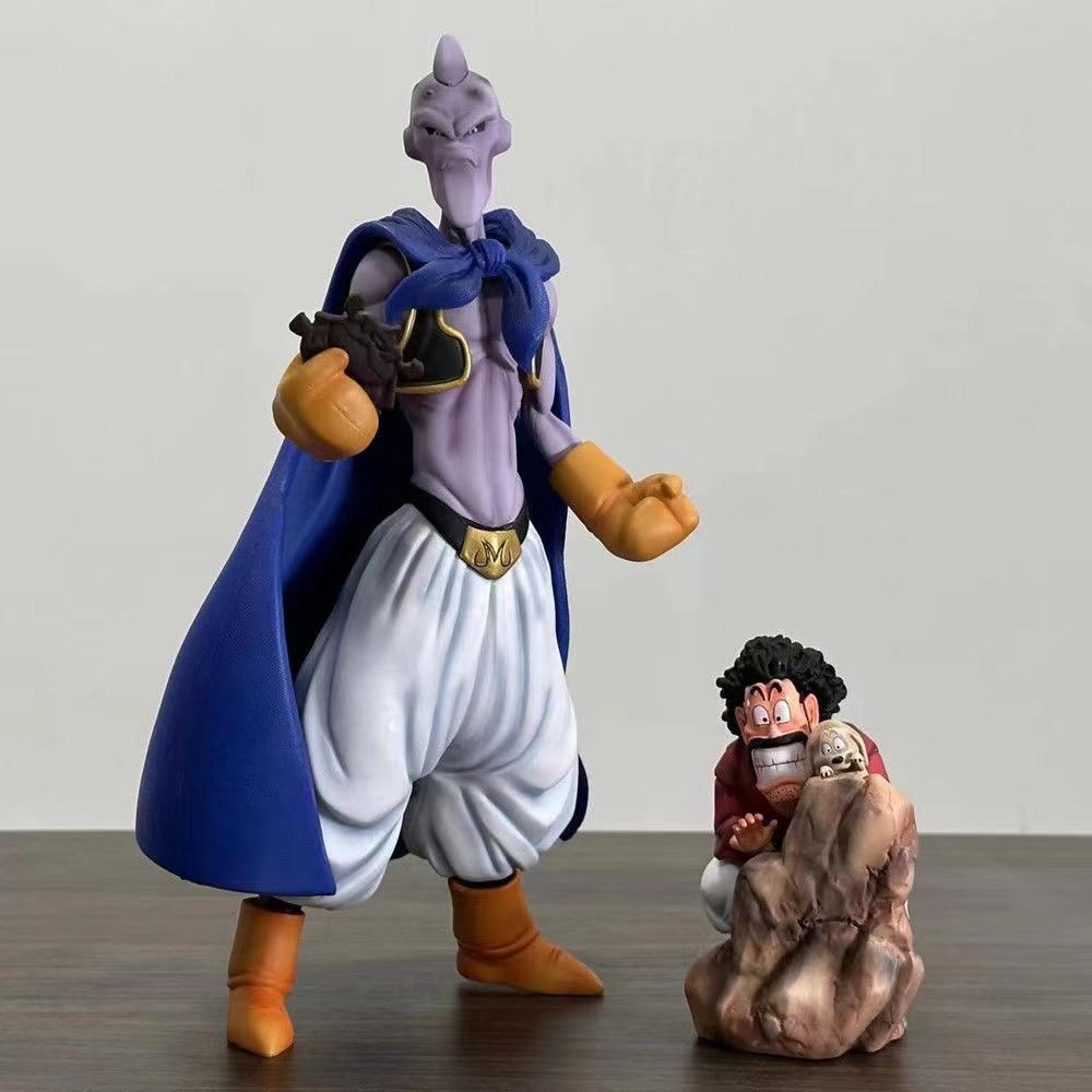 В наличии Фигурка Аниме Dragon Ball Z Злой Бу Мастер Сатан Фигура Злой Маджин Бу Фигурки Действия ПВХ Статуя Коллекционная Модель Игрушки