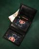Large men's wallet made of natural leather - Peterson