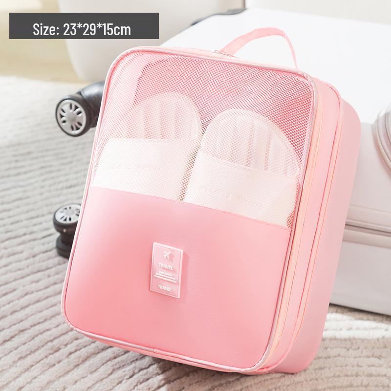 Портативная трехслойная пылезащитная сумка для хранения обуви - Легкая переноска, ручная, для путешествий на открытом воздухе