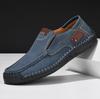 New Soft Men Loafers Slip On Leather Casual Shoes For Men Moccasins Plus Size 39-45 Flats Sneakers Men Handmade Design Man Shoes