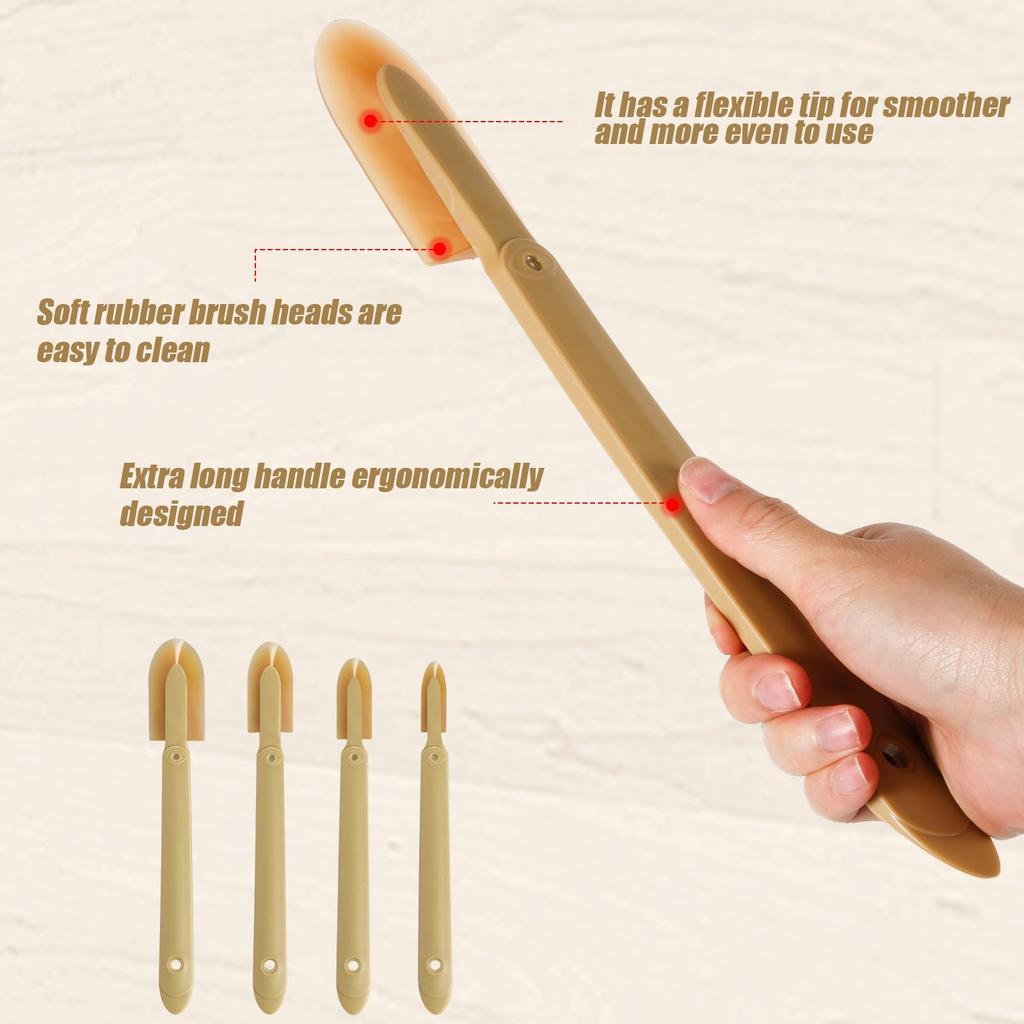8pcs Sealant Finishing Tools Rubber Caulk Caulking Silicone Sealant Finishing Tool Extended Length Rubber Spatula Caulking Tool