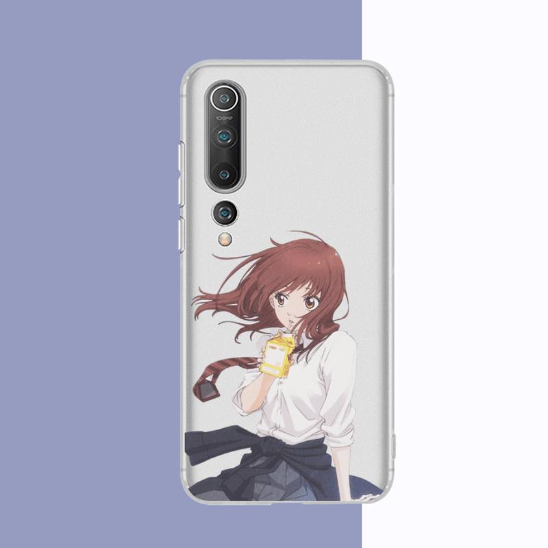 Чехол для телефона с милым аниме Ao Haru Ride Love для Samsung S20 S10 lite S21 plus для Redmi Note8 9pro для Huawei P20 Clear Case