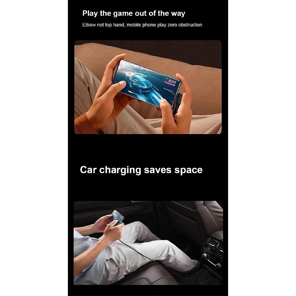 120W 6A USB C to Type C Fast Charging Cable 90 Degree Elbow USB Quick Charge 3.0 Data Line For iPhone 16 Xiaomi Oneplus Huawei