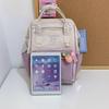 Forest Fairy Princess Nylon Backpack Lightweight Waterproof Trendy Student Bag For Girls