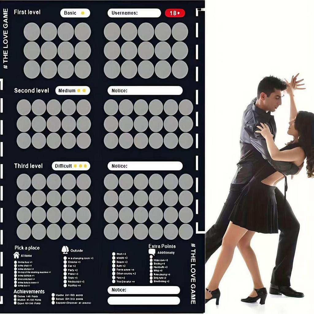Date Night Scratch-Off Card: Enhance Your Bond with Fun Surprises